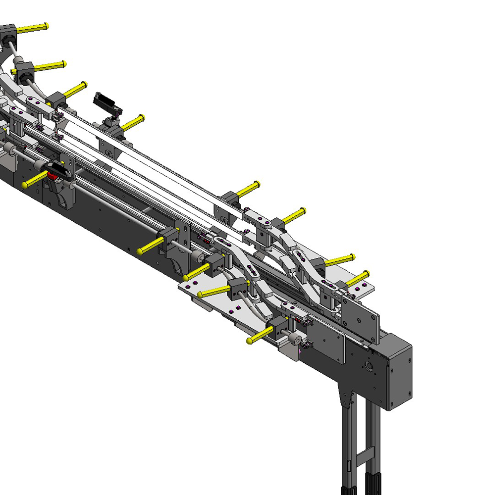 Arrowhead Systems Adjustable Conveyor Guiderails View 1