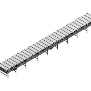 Arrowhead Systems' Can Conveyor Conveyor Accumulation Table
