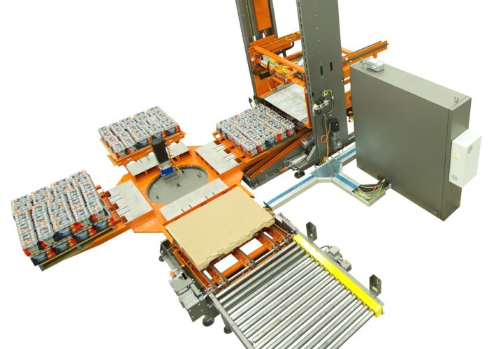 Low Level Case Palletizing Solutions from Arrowhead Systems