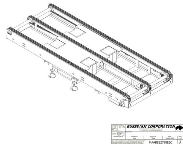 Turbo – Conveyor – Hydraulic Scissor Lift